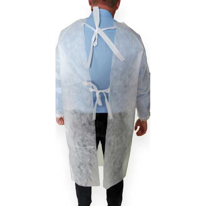 Surblouse blouse hôpital ephad réutilisable lavable autoclave
