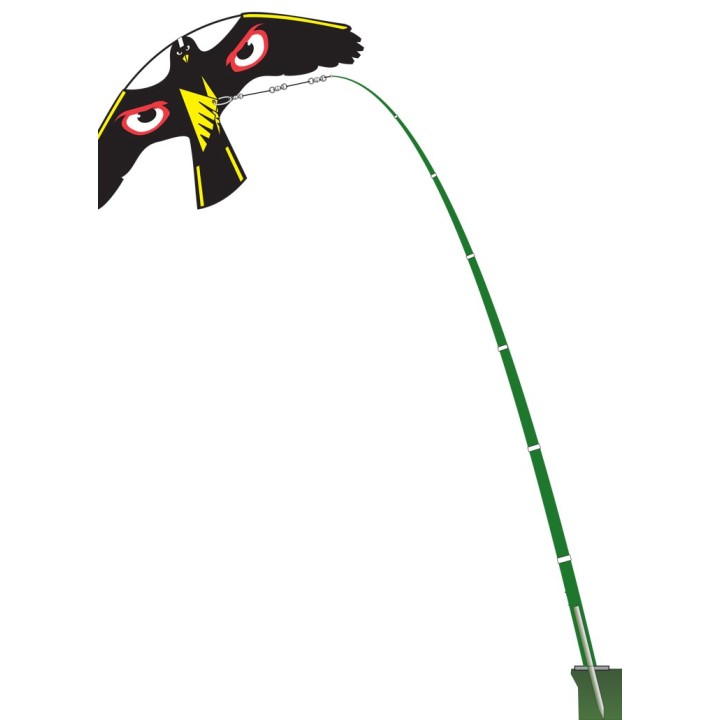 Kit Effaroucheur et mat de 4 m VOLGEUR I Sécurama