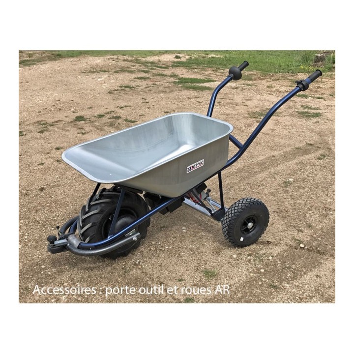 Brouette électrique EXTRA PRO 100 10  marche arrière freinée Zoette