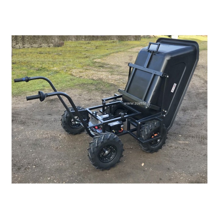 Brouette basculante à moteur mini dumper KIKIP ZOETTE