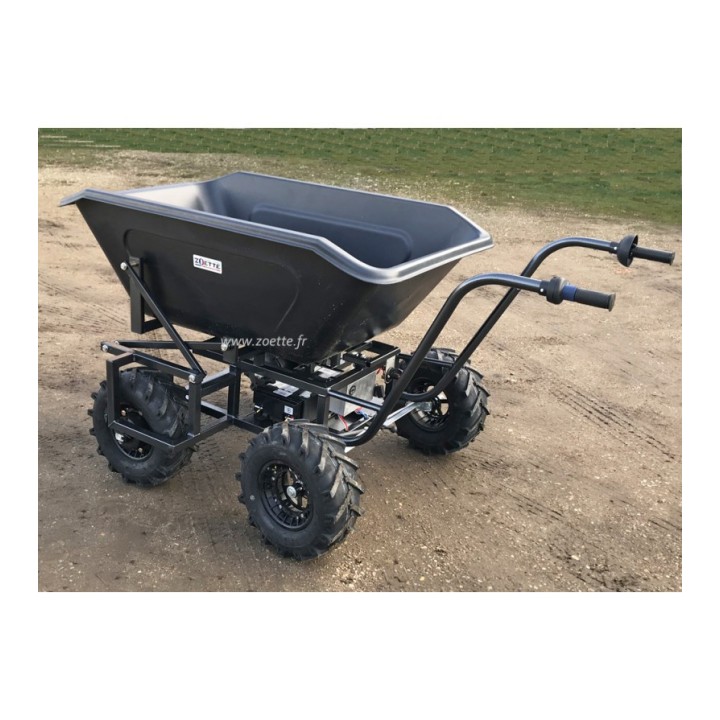 Brouette basculante à moteur mini dumper KIKIP ZOETTE