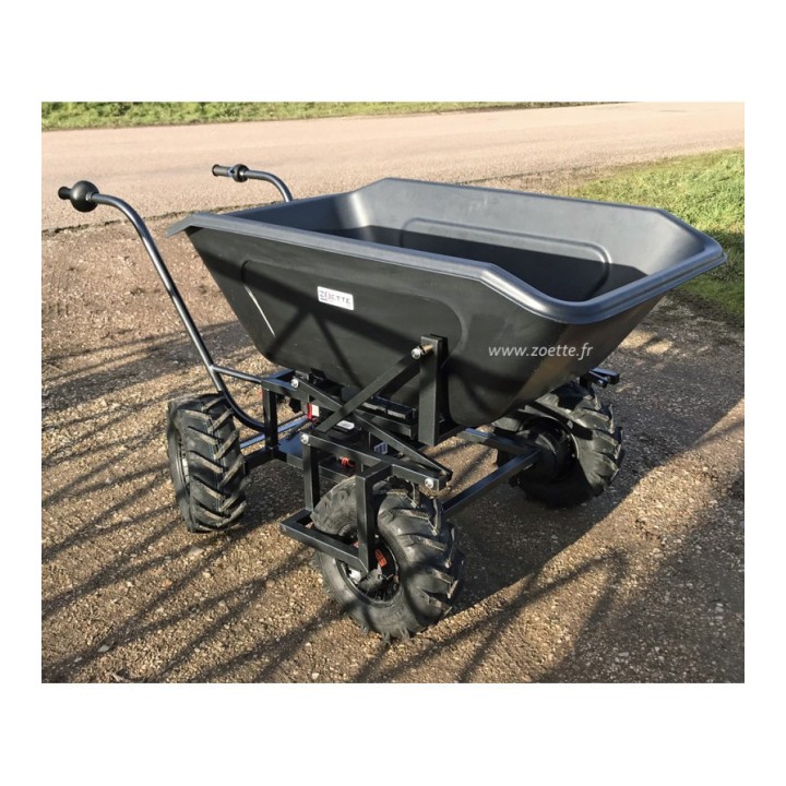 Brouette basculante à moteur mini dumper KIKIP ZOETTE