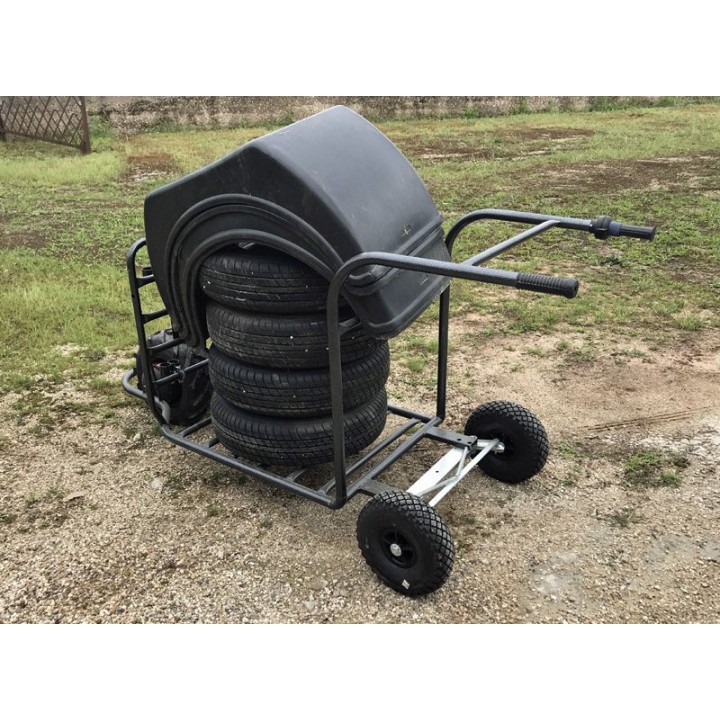 Chariot électrique TRANSPORTEUR SIMPLE ZOETTE transport matériaux