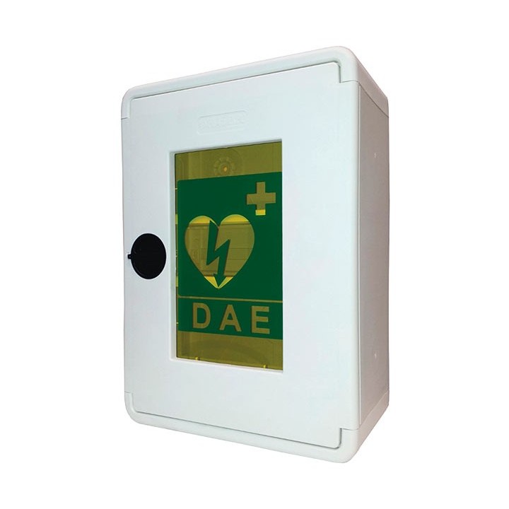 Armoire murale pour defibrillateur