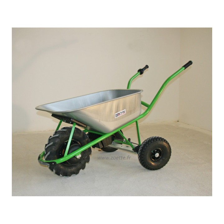 Roues directionnelles arrières pour brouette ZOETTE