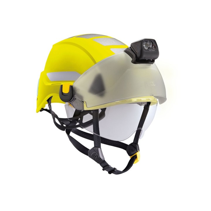 Casque très léger STRATO HI VIZ PETZL I Sécurama équipé