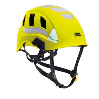 Casque jaune haute visibilité ventilé STRATO VENT HI VIZ PETZL I Sécurama