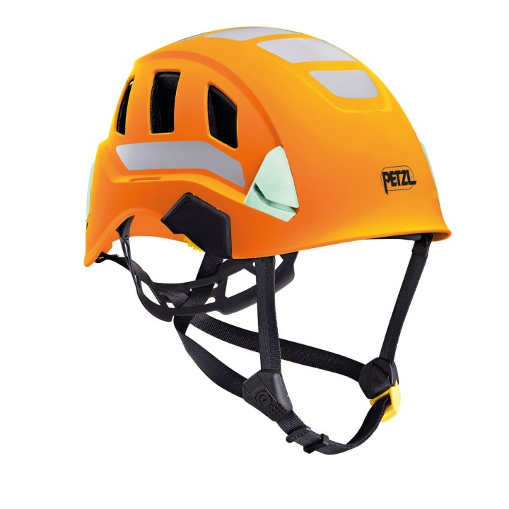 Casque orange haute visibilité ventilé STRATO VENT HI VIZ PETZL I Sécurama