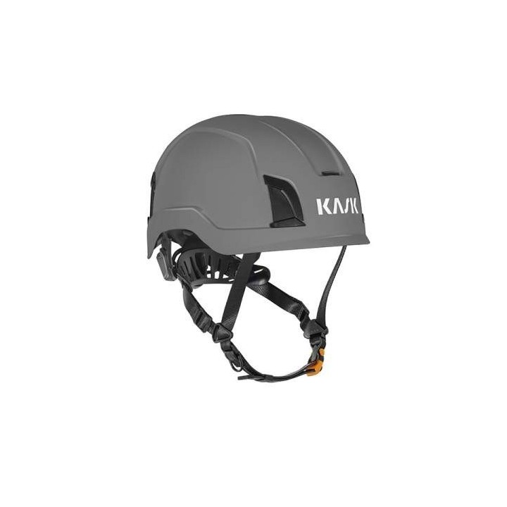 Casque de chantier ZENITH X jugulaire 10 ans KASK gris