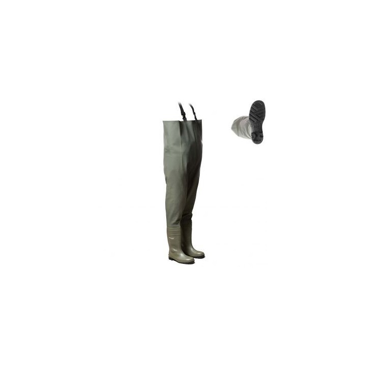 Waders de sécurite CHEST SAFETY PVC DUNLOP Securama