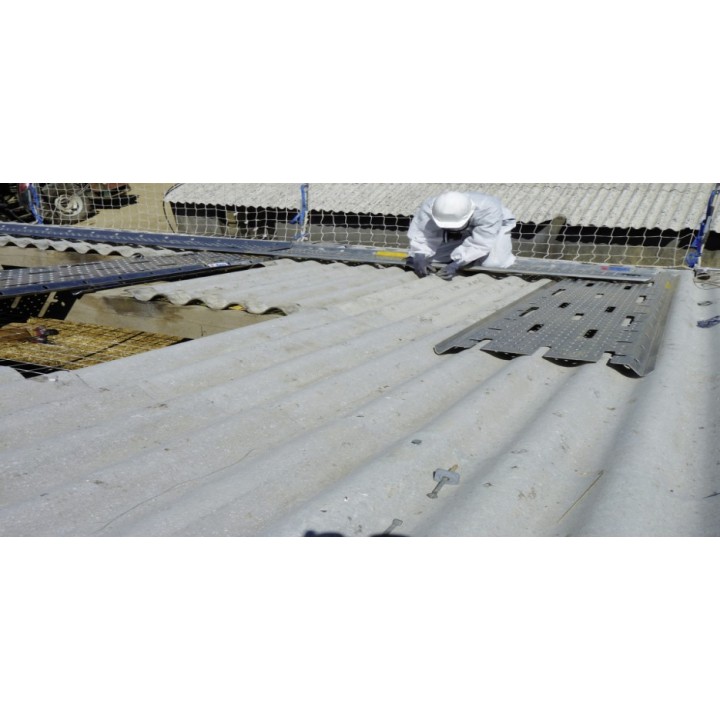 SECURIPLAC intervention sur toiture fibro ciment DIMOS Sécurama